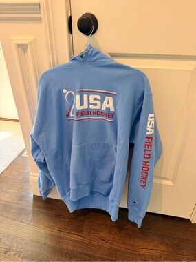 Champion Light Blue Reverse Weave Hoodie